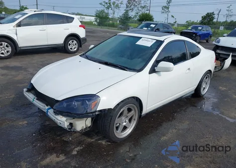 2004 Acura Rsx из США, поврежденный, VIN JH4DC54874S010846